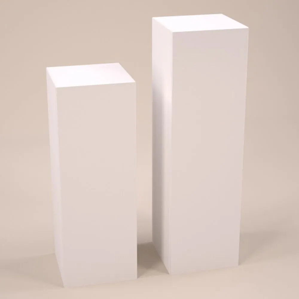 Tower Window Display Pedestals, Set of 2