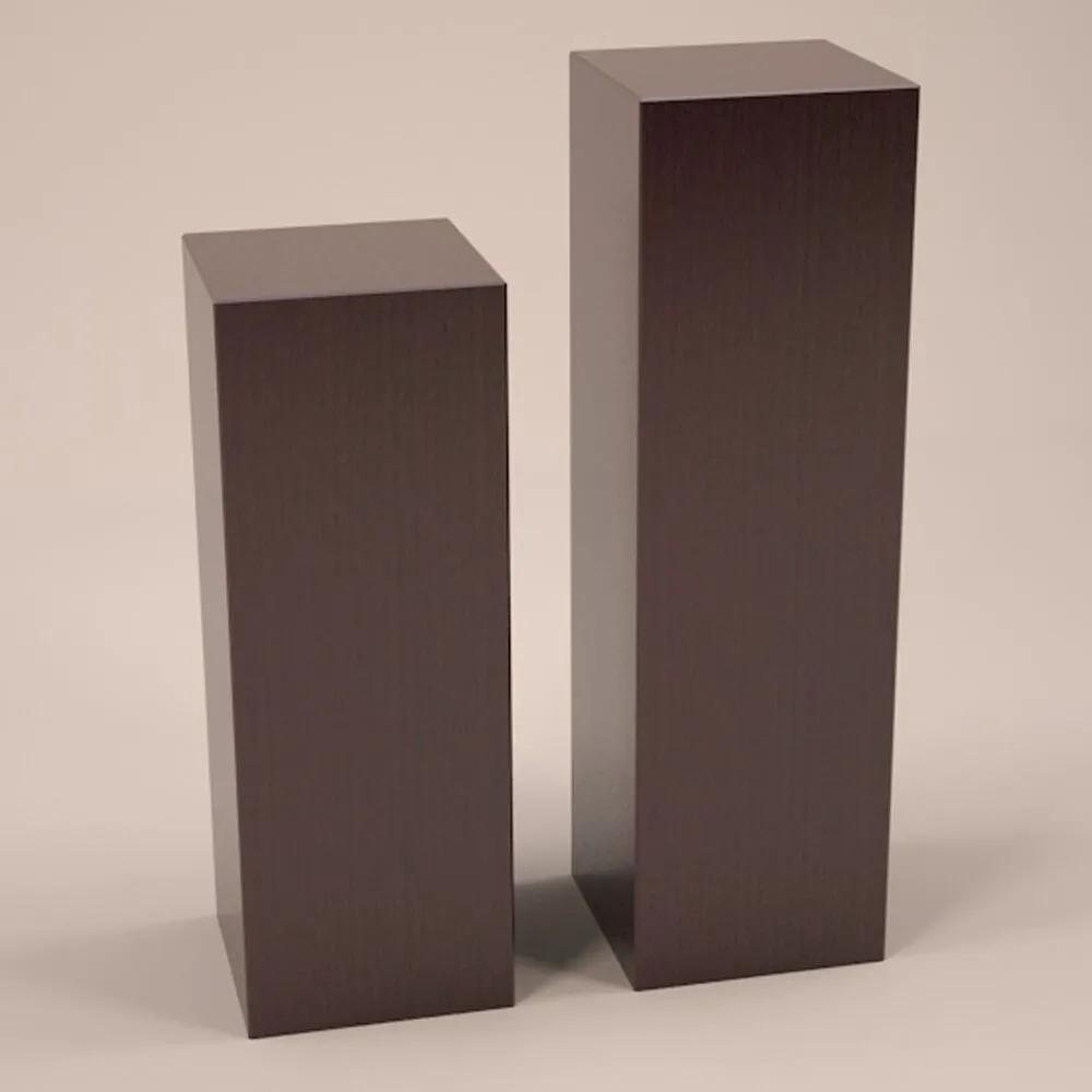 Tower Window Display Pedestals, Set of 2 - Image 2