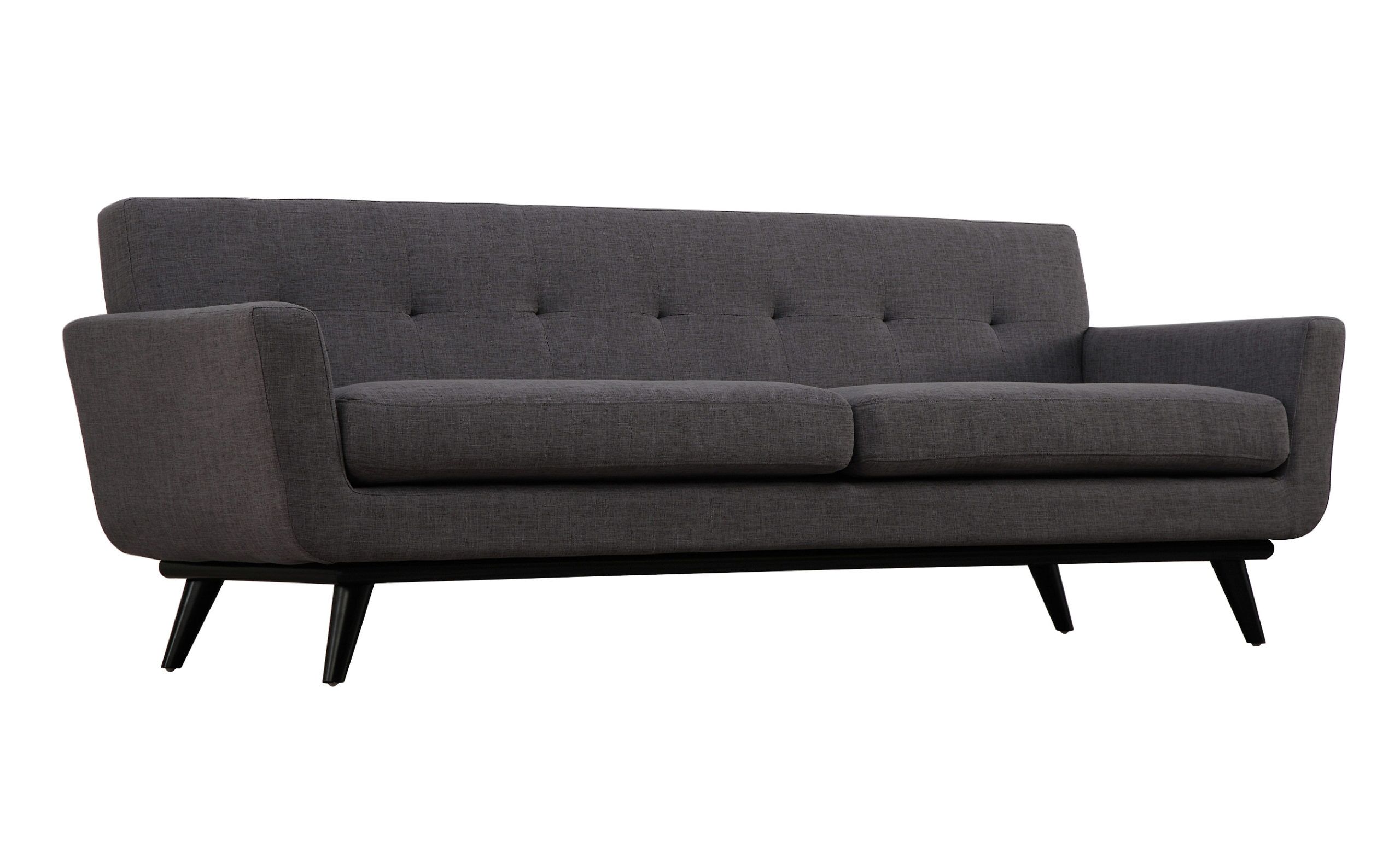 JAMES GREY LINEN SOFA - Image 4