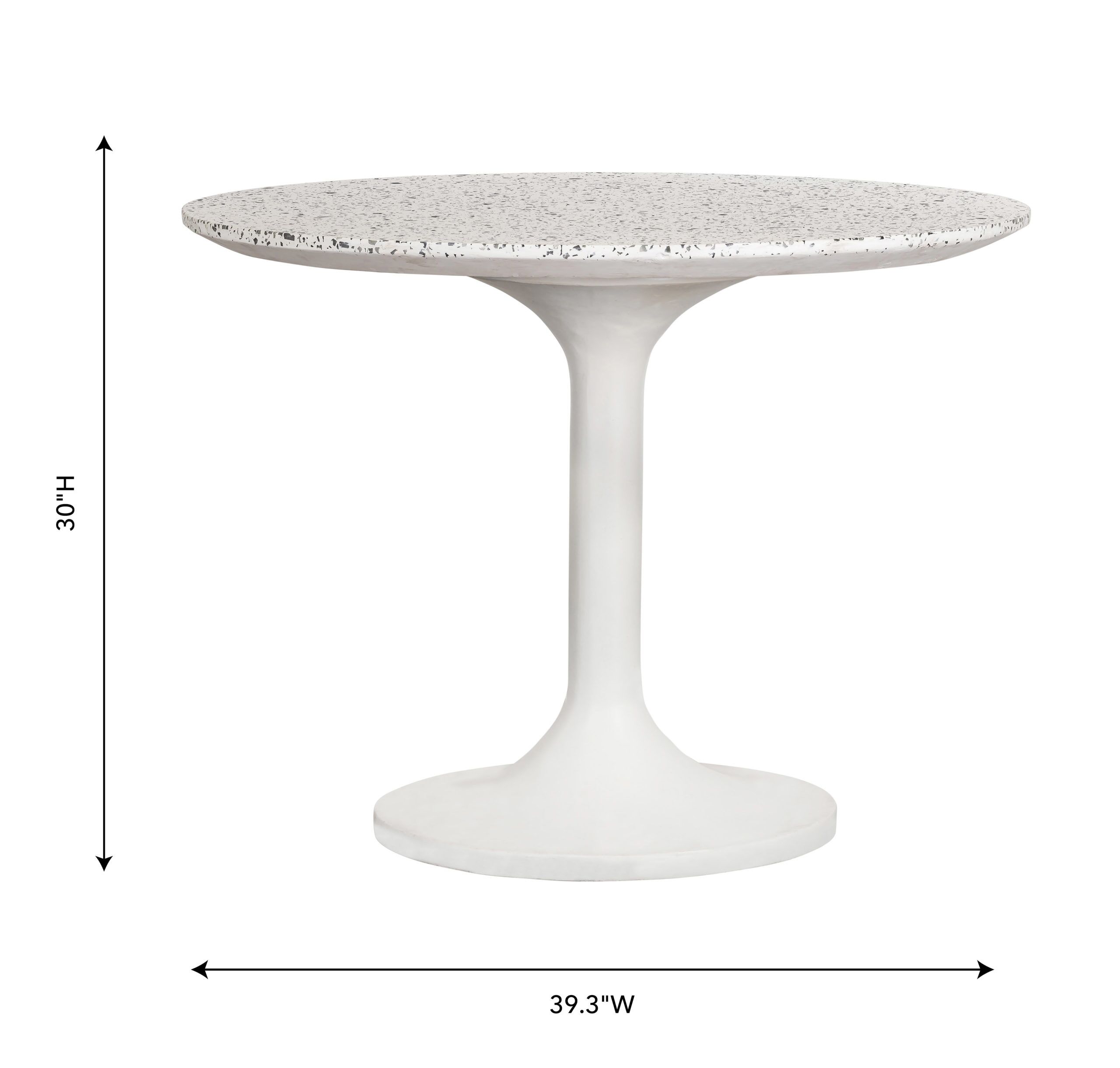 OLIVIA TERRAZZO AND CONCRETE TABLE - Image 6