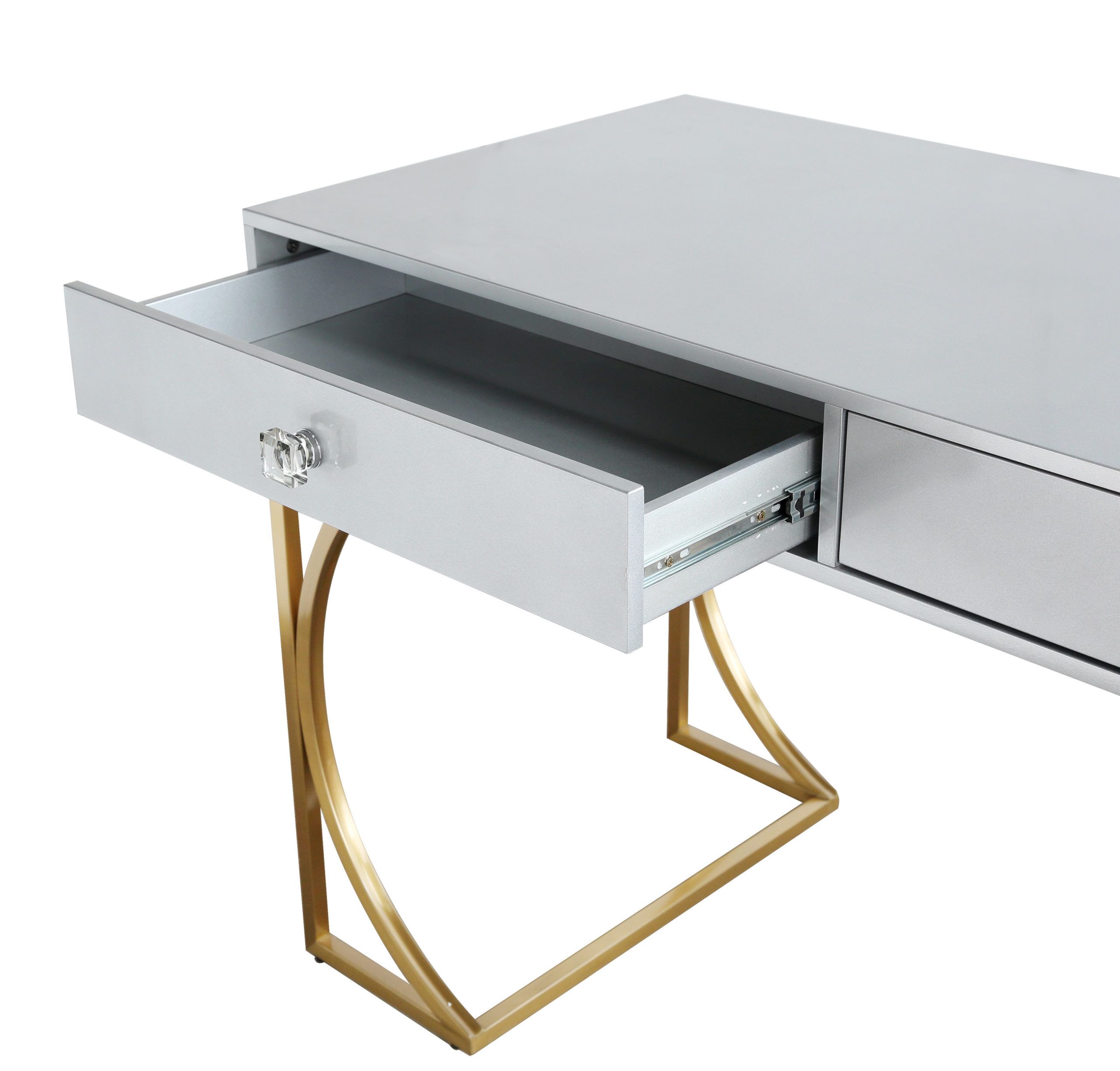 Lexie Lacquer Desk with Two Drawers - Image 4