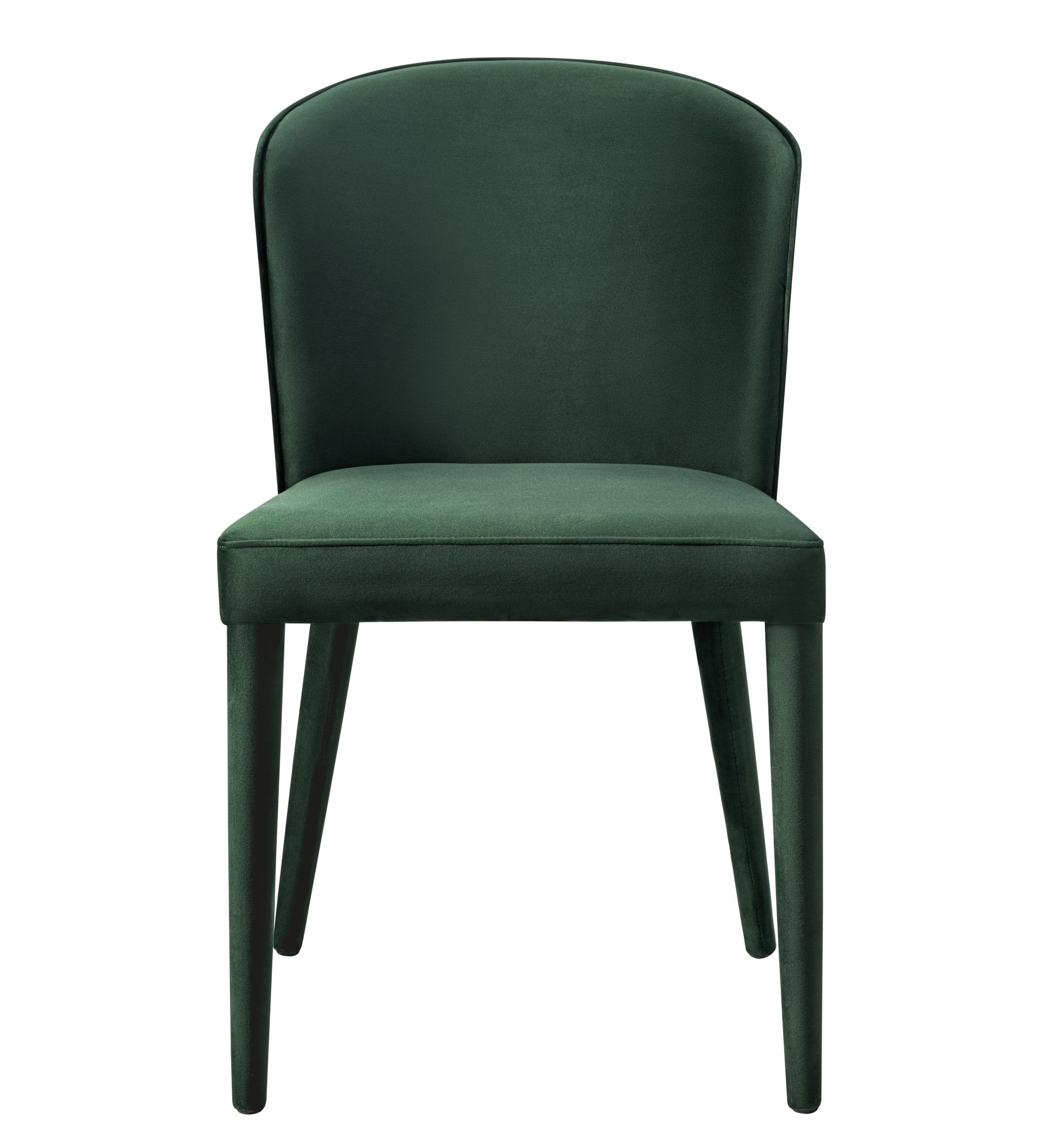 METROPOLITAN FOREST GREEN VELVET CHAIR - Image 7