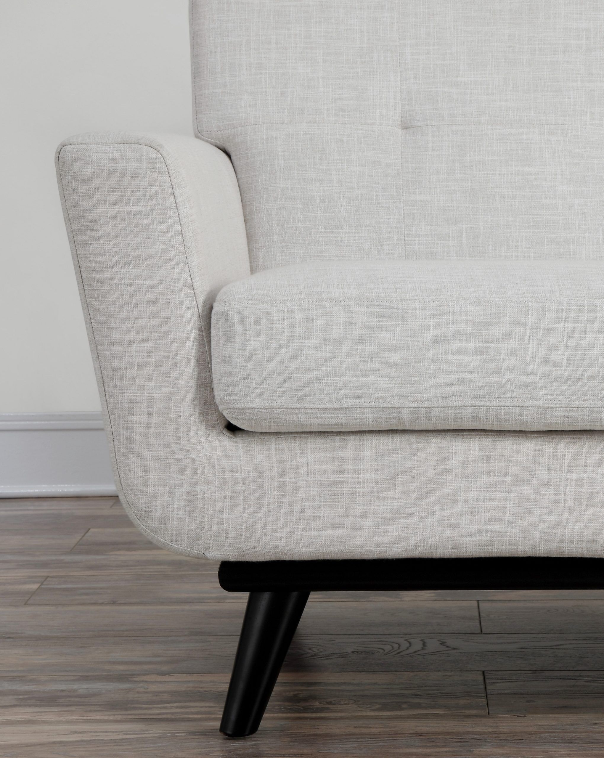 JAMES BEIGE LINEN SOFA - Image 5