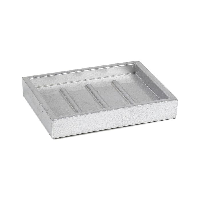 Seville Soap Dish Silver