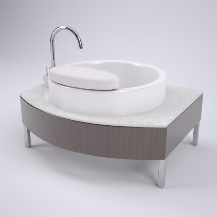 Valega Pedicure Sink Vanity