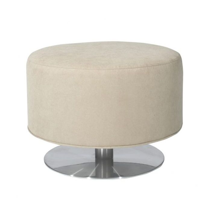 Swivel Ottoman Upholstered