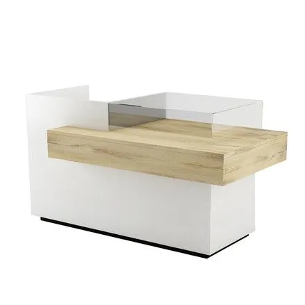 Logic Reception Desk - White