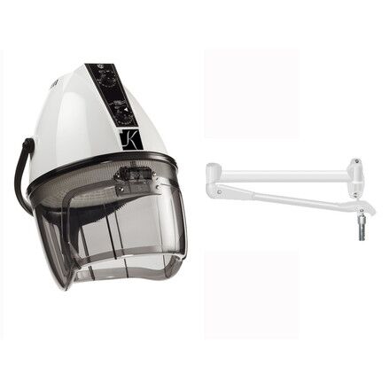 Helmet 2 Advanced Wall Mounted Hair Dryer - White