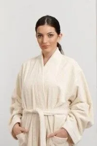 Organic Cotton & Bamboo Spa Robe