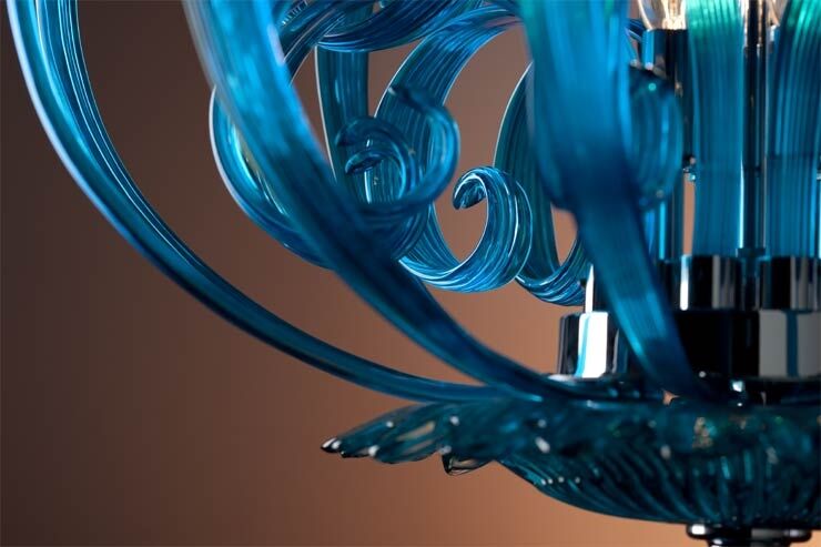 Aqua Florence Chandelier - Image 3