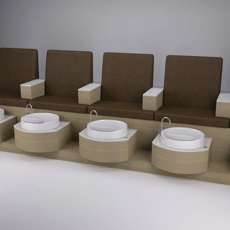 Diamond Jet Pedicure Bench - Image 2