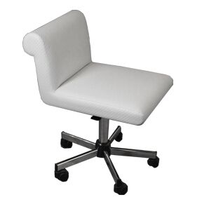 Scroll Pedicure Technician Task Stool