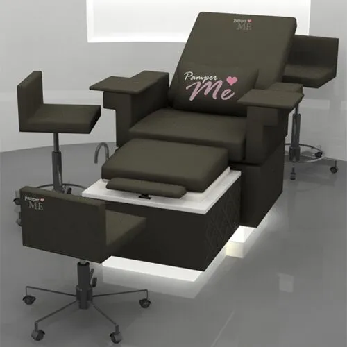 PamperME Pedicure Chair + Foot Spa