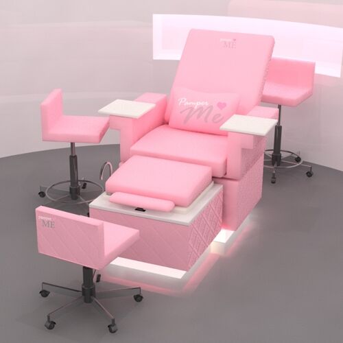 PamperME Pedicure Chair + Foot Spa - Image 4