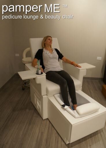 PamperME Pedicure Chair + Foot Spa - Image 5