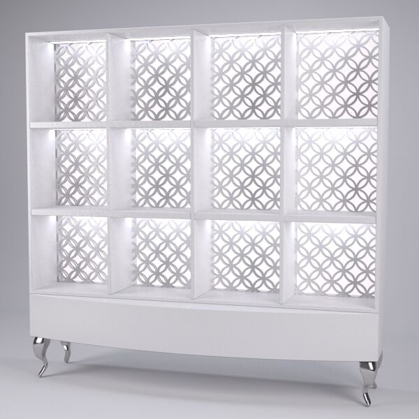 Back Lit Closet Display by Michele Pelafas