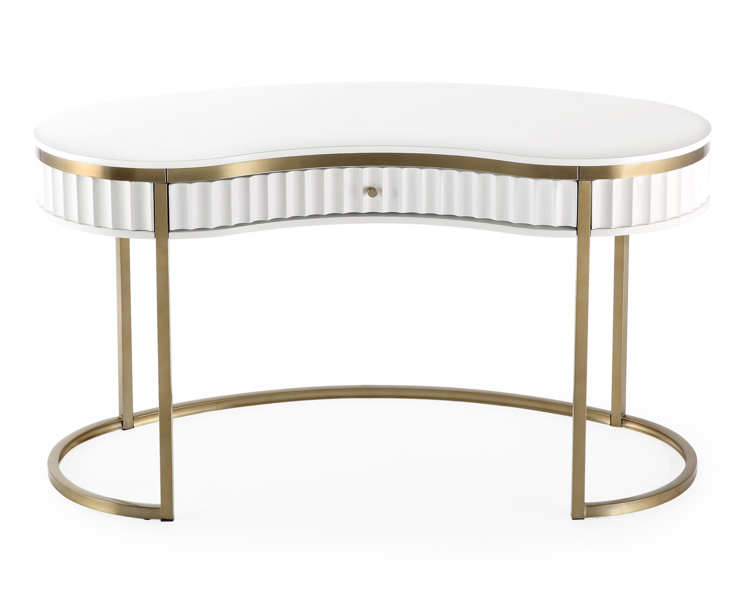 Jade Lacquer Finish Desk - Image 3