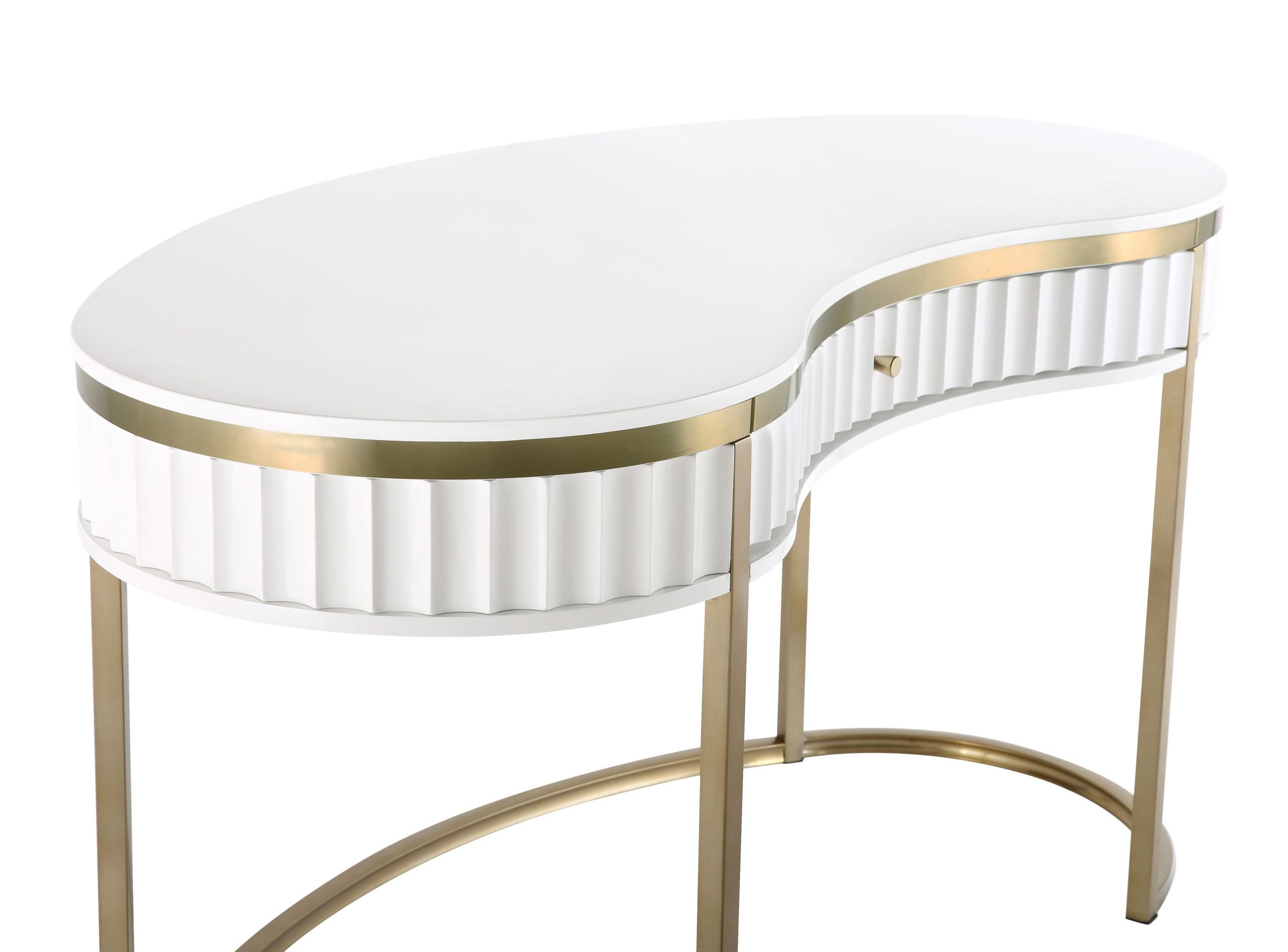 Jade Lacquer Finish Desk - Image 5