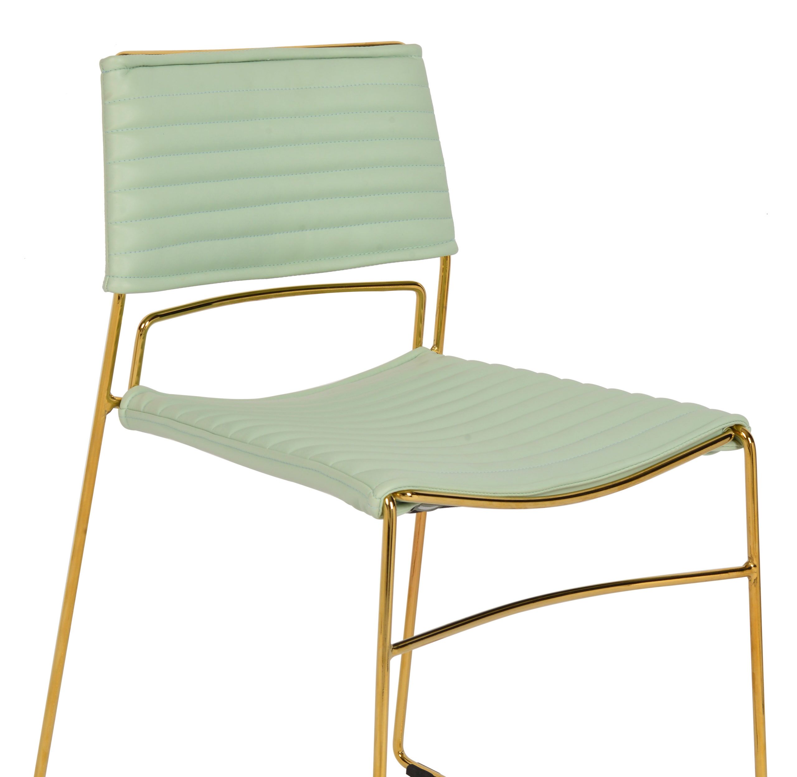 DOMANI MINT VEGAN LEATHER CHAIR (Set of 2) - Image 6