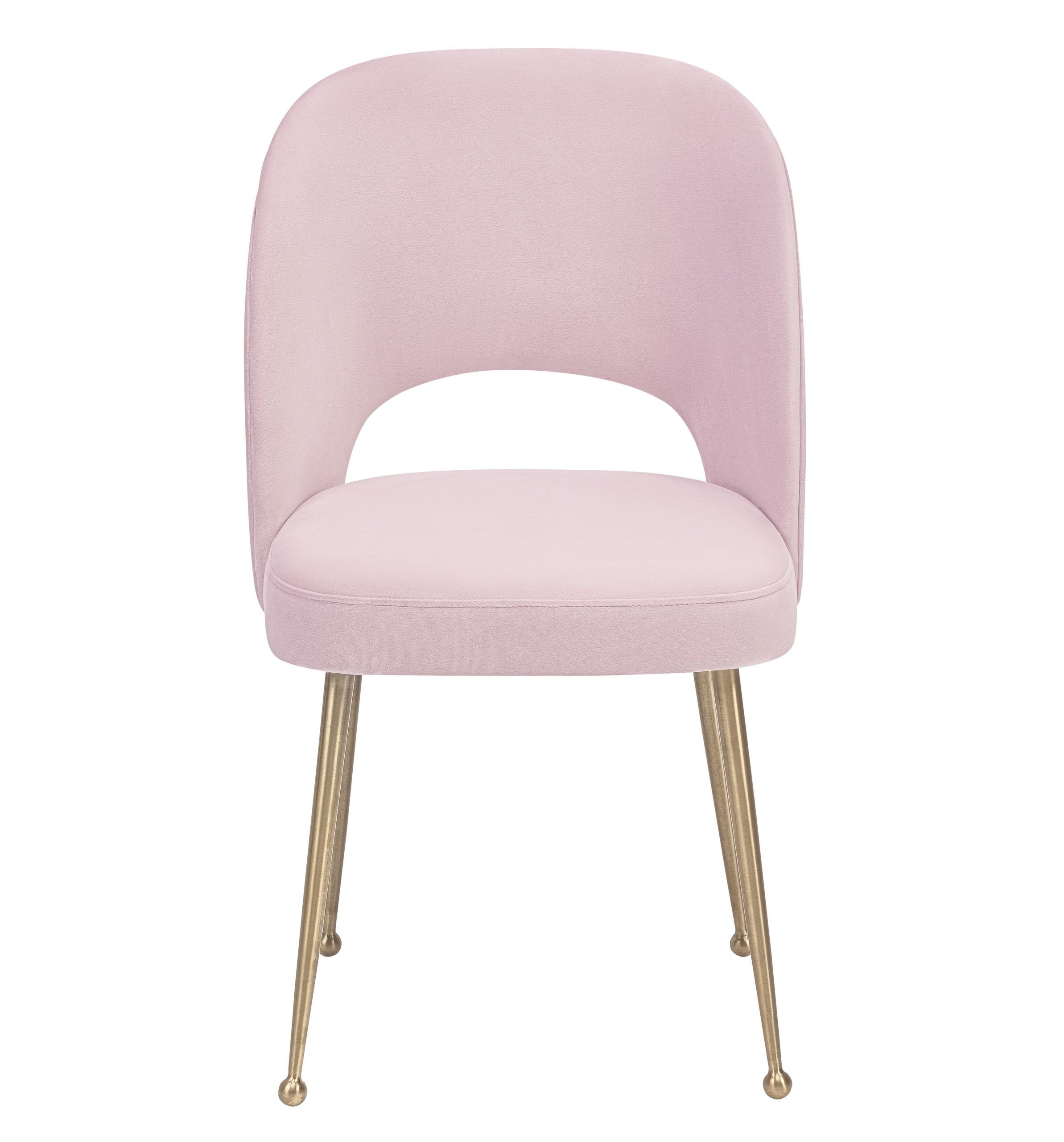 SWELL BLUSH VELVET CHAIR - Image 3
