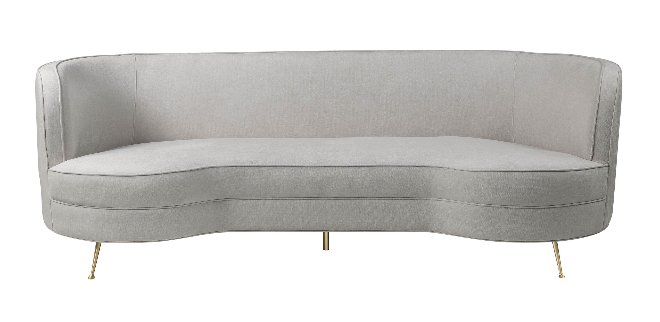 FLARE CREAM CHENILLE SOFA - Image 3