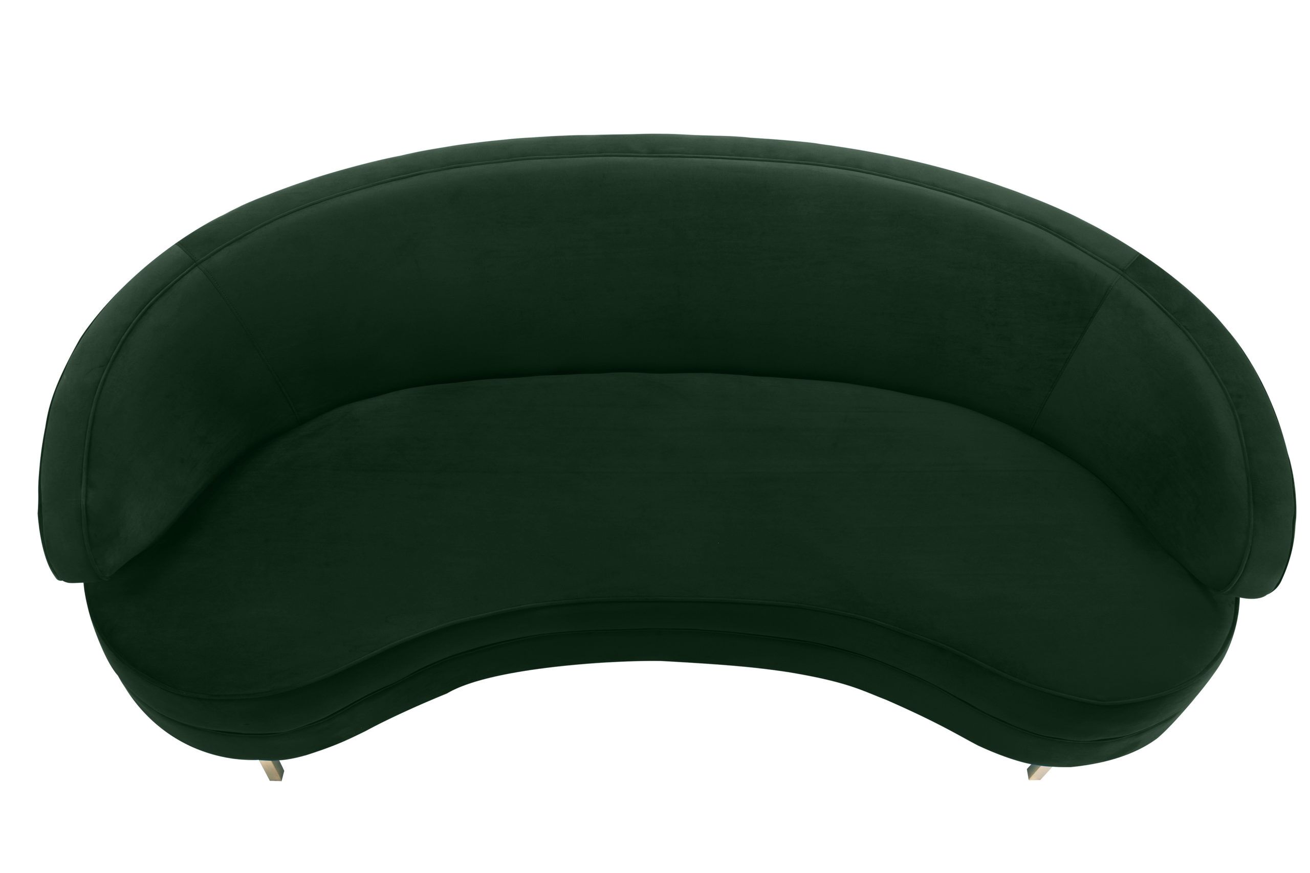 BAILA GREEN VELVET SOFA - Image 3