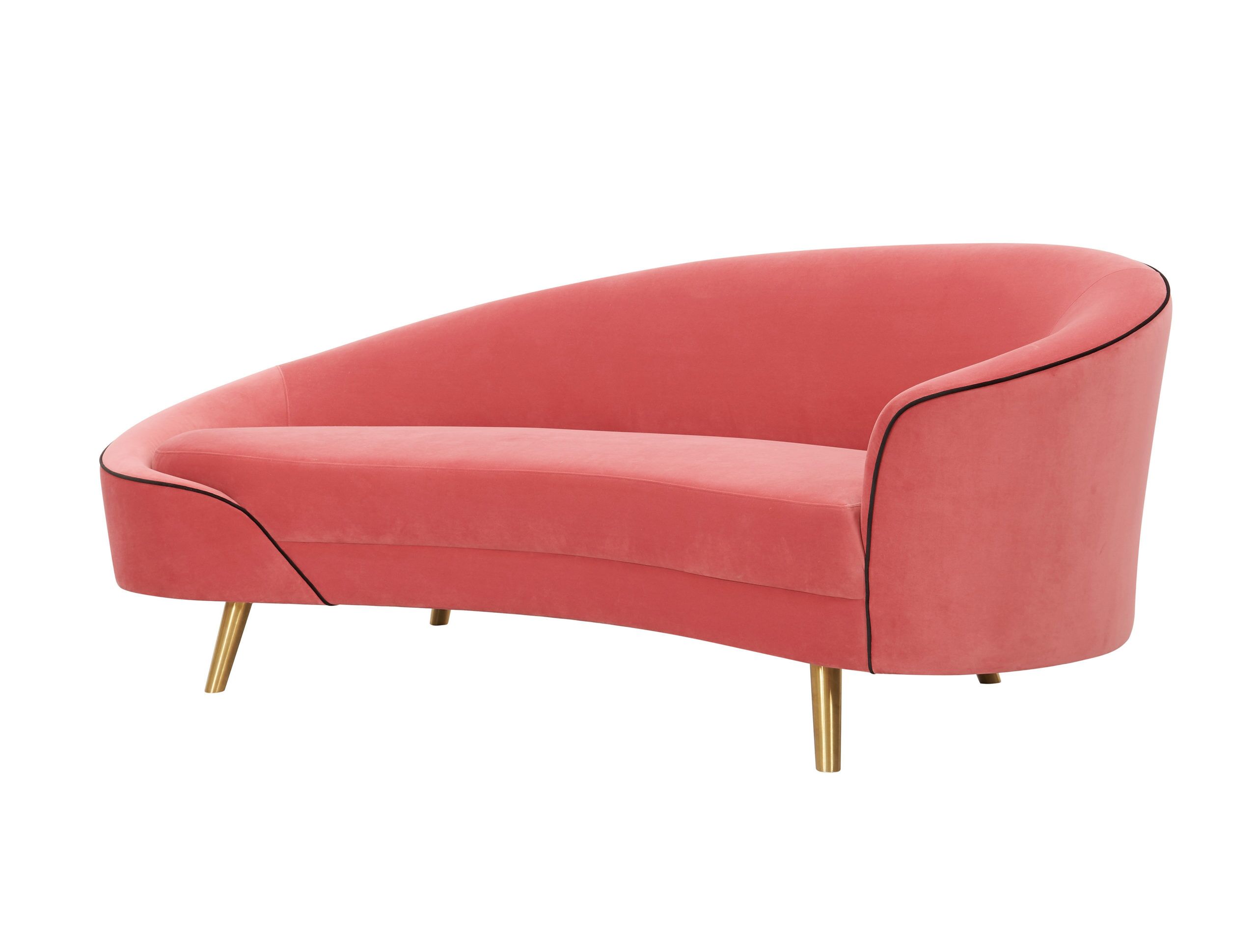 CLEOPATRA HOT PINK VELVET SOFA - Image 7