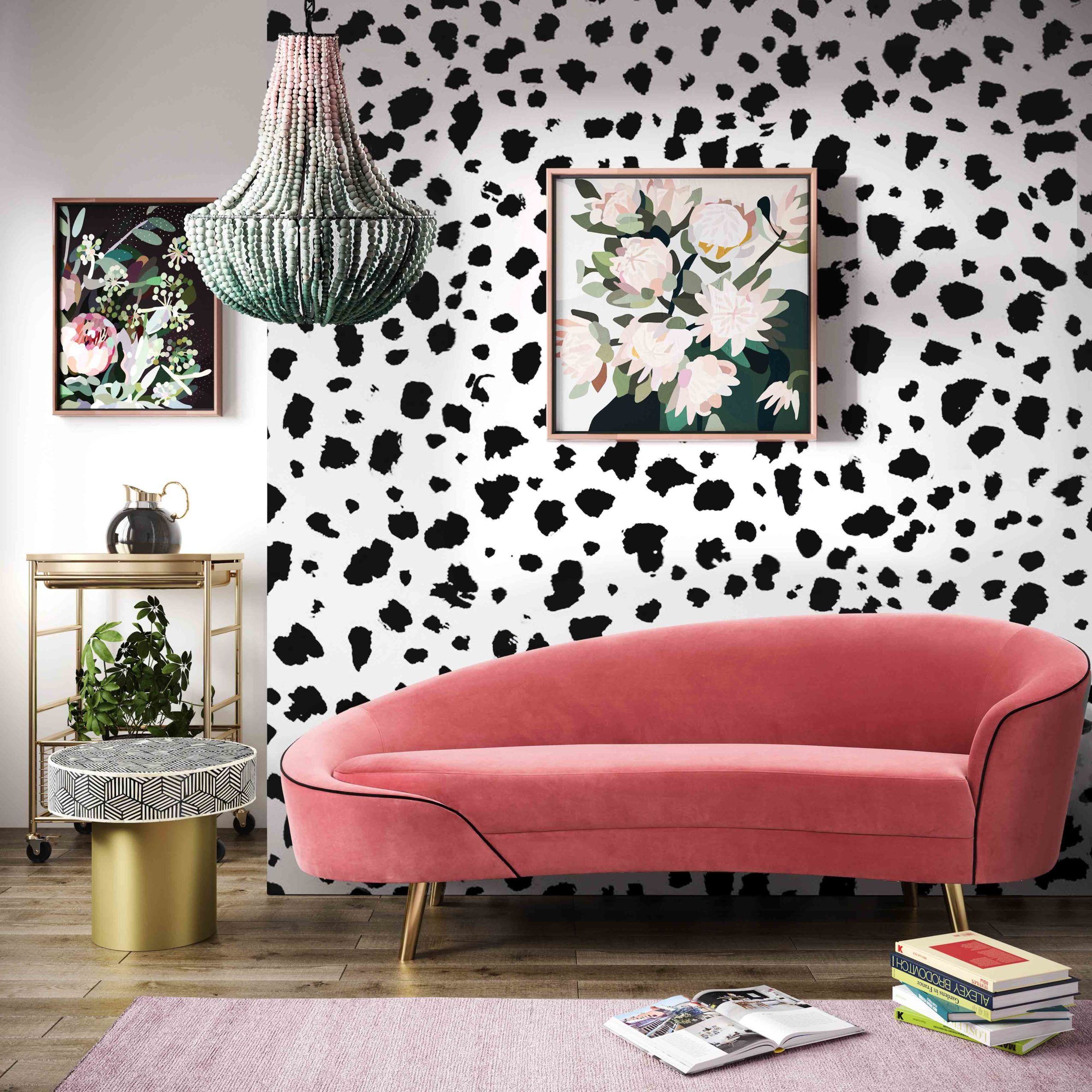CLEOPATRA HOT PINK VELVET SOFA