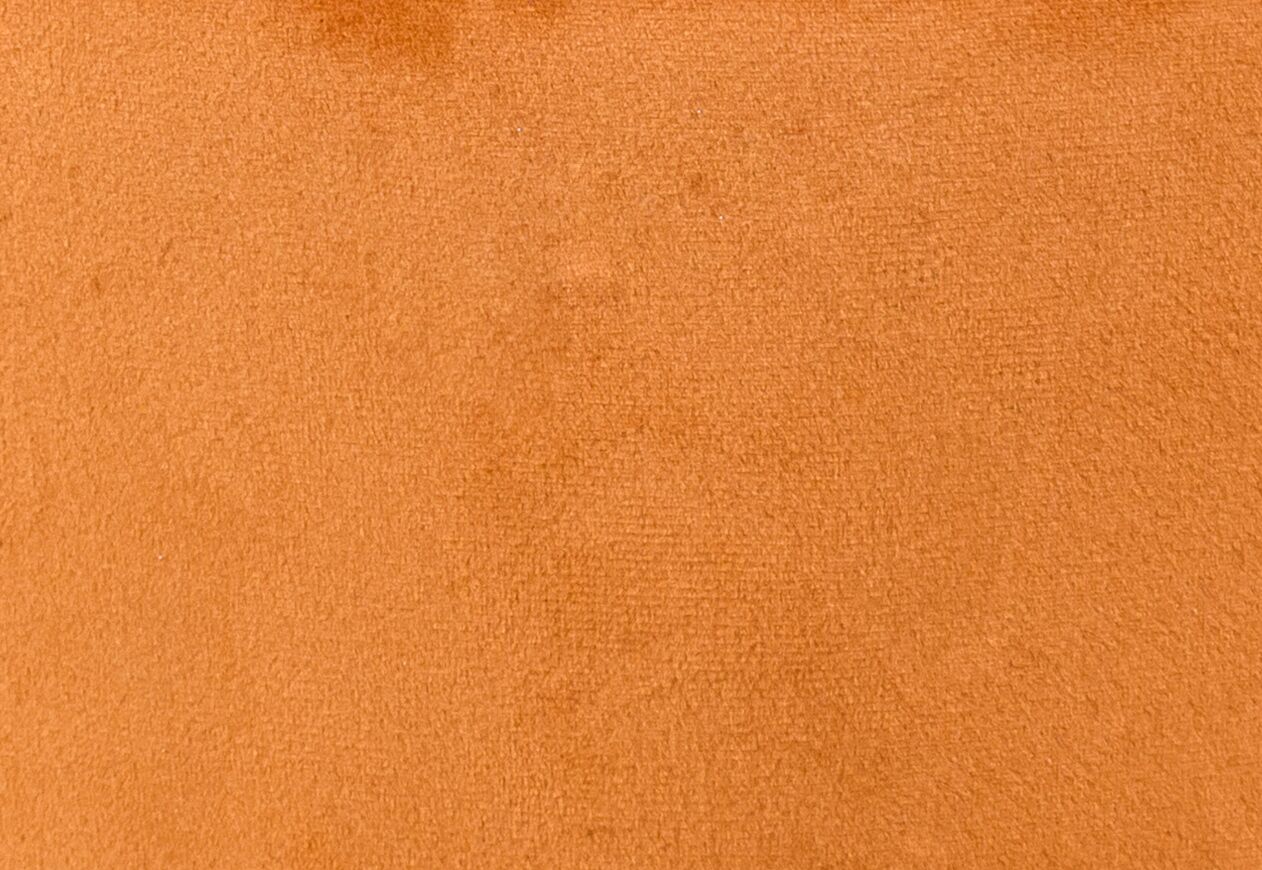 LUNA COGNAC VELVET OTTOMAN - Image 5