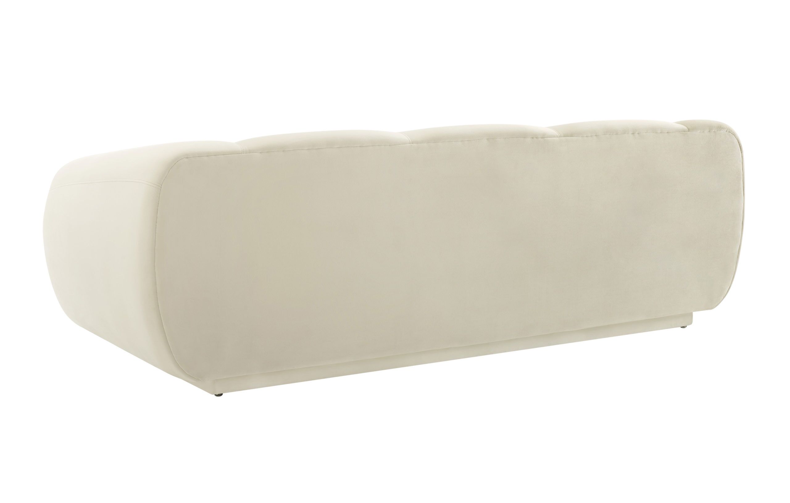 EMMET CREAM VELVET SOFA - Image 4