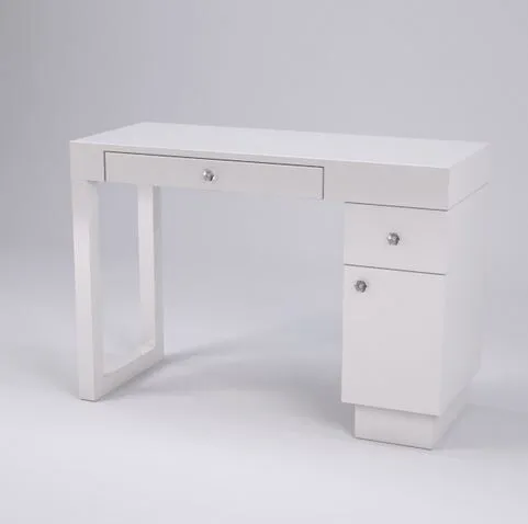 Linea Single Nail Table, 1 Drawer - Image 2