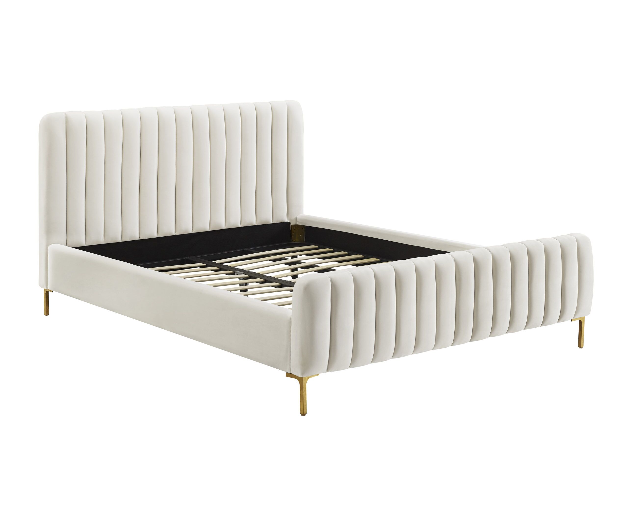 ANGELA CREAM BED IN QUEEN - Image 4