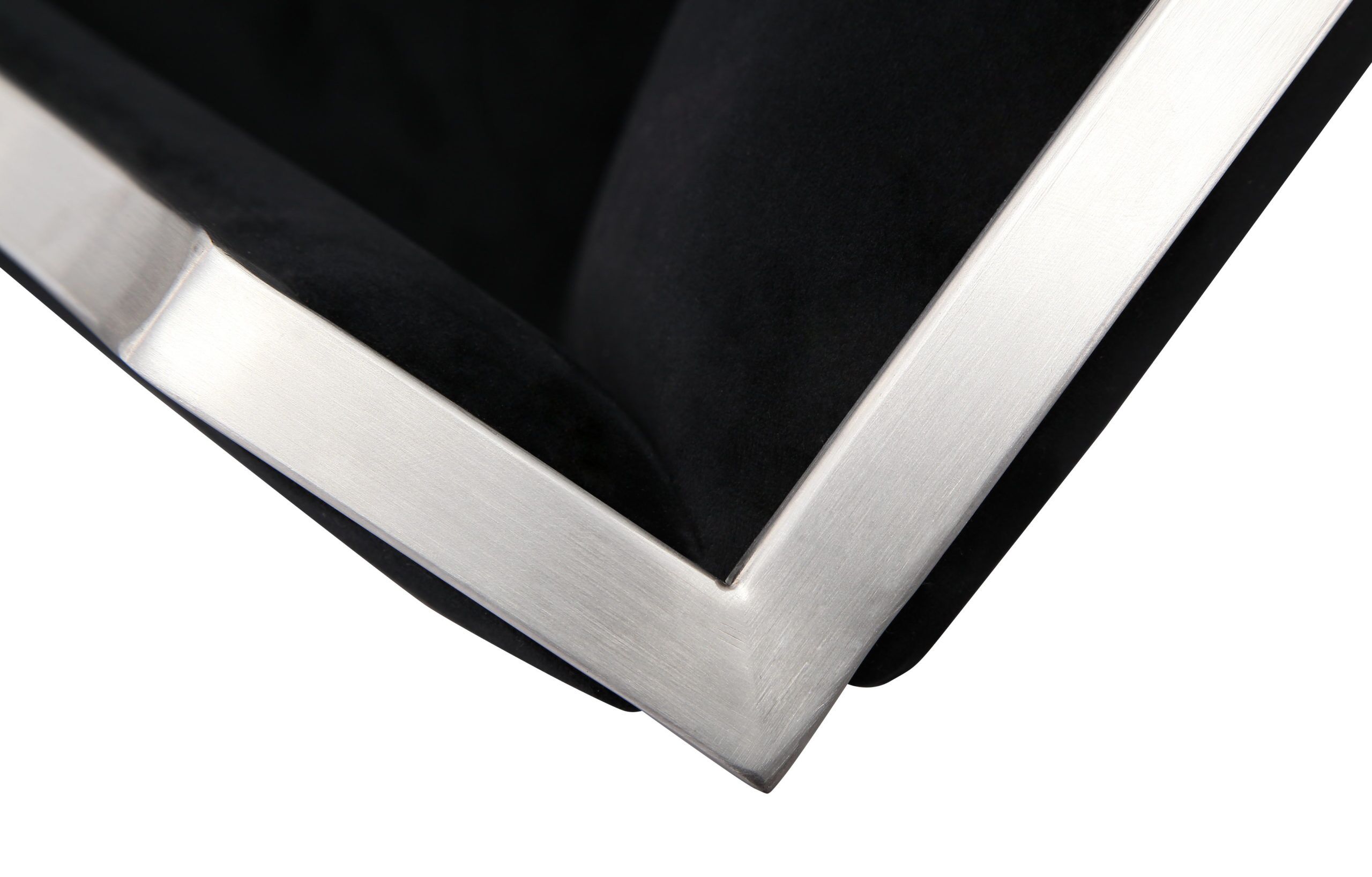 ATARA BLACK VELVET SILVER CHAIR - Image 6