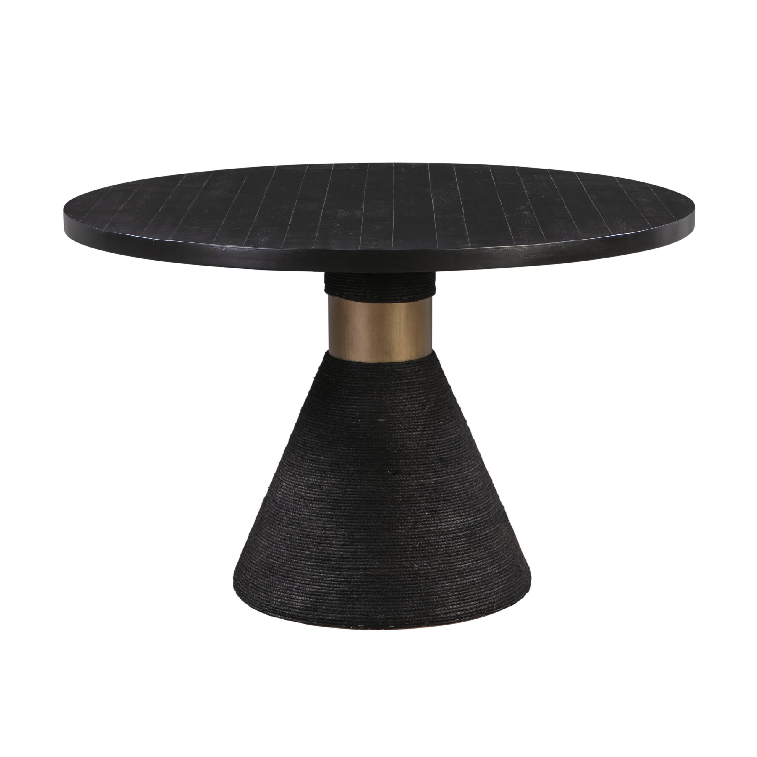 RISHI BLACK ROPE ROUND TABLE
