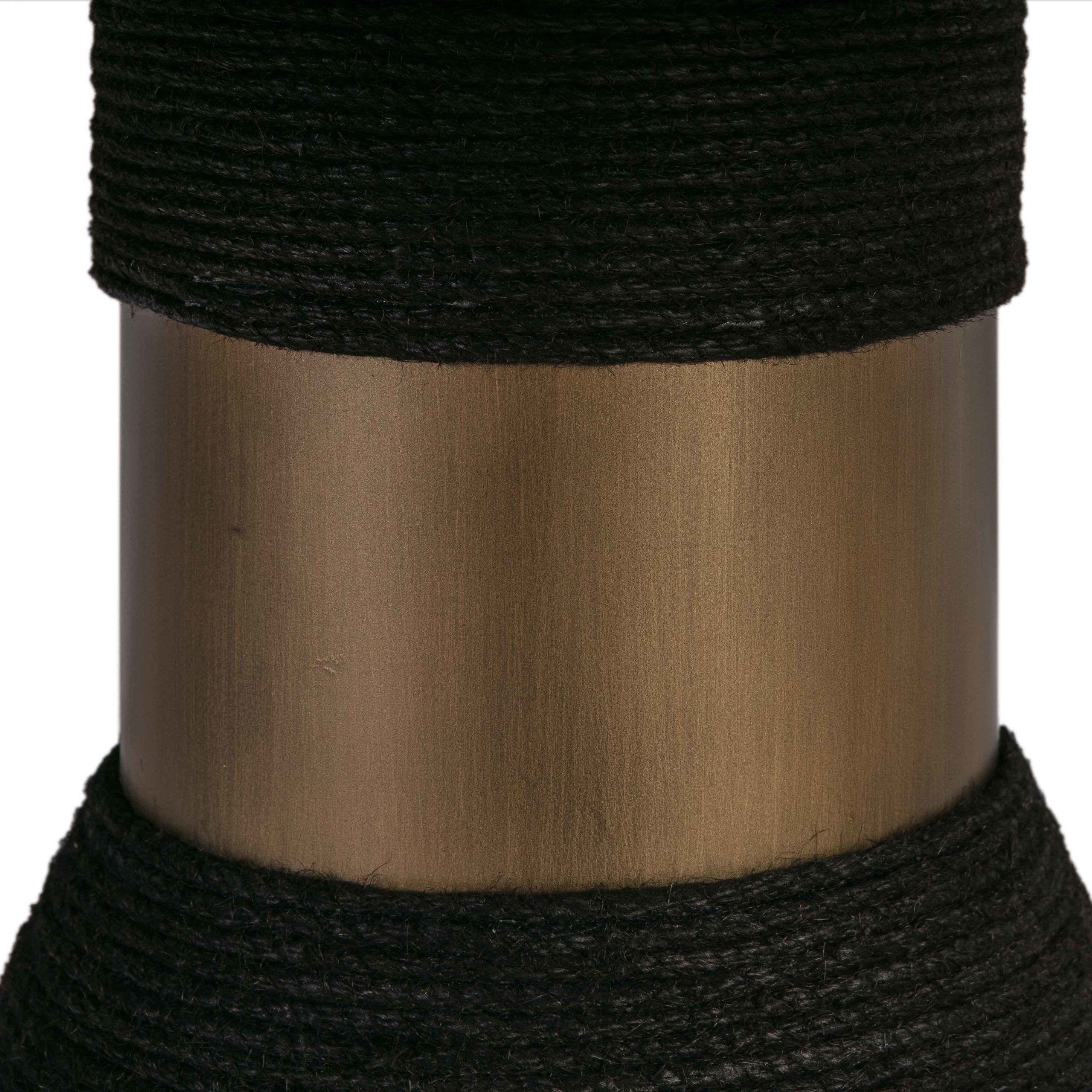 RISHI BLACK ROPE ROUND TABLE - Image 5