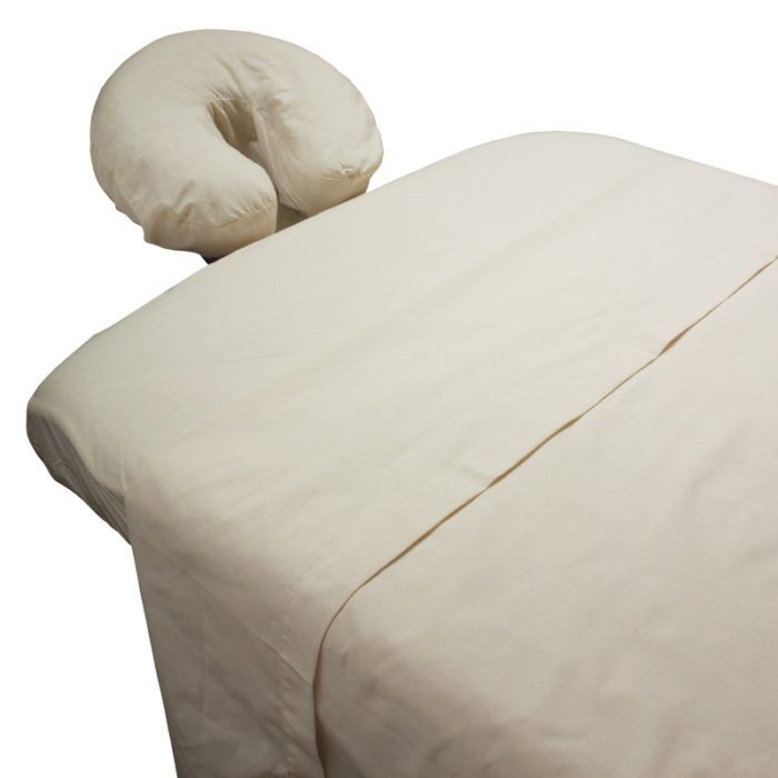 Poly/Cotton 3-Pc Sheet Set - Cream
