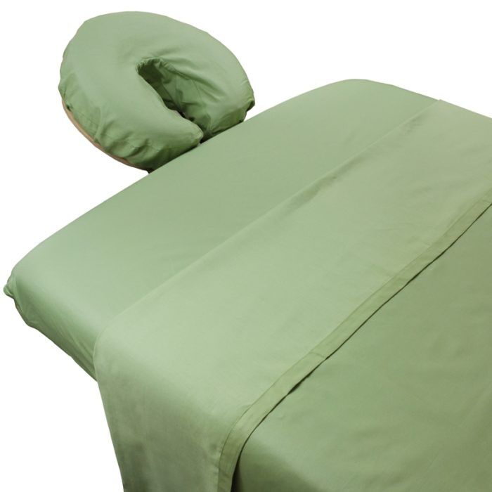 Sateen Spa Sheet Set - Sage