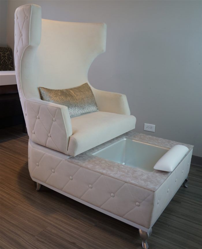 Carrie Swivel Pedicure Chair