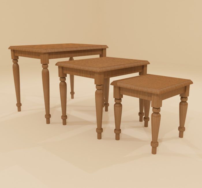 Elise Nesting Tables, Set of 3