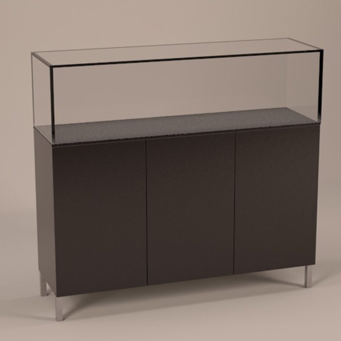 Glass Showcase Freestanding Display