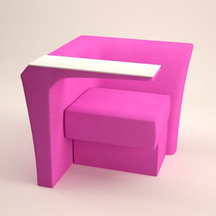 Roma Club Manicure Lounge Chair