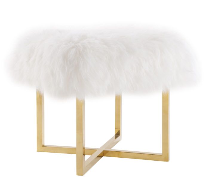 NOMO SHEEPSKIN STOOL