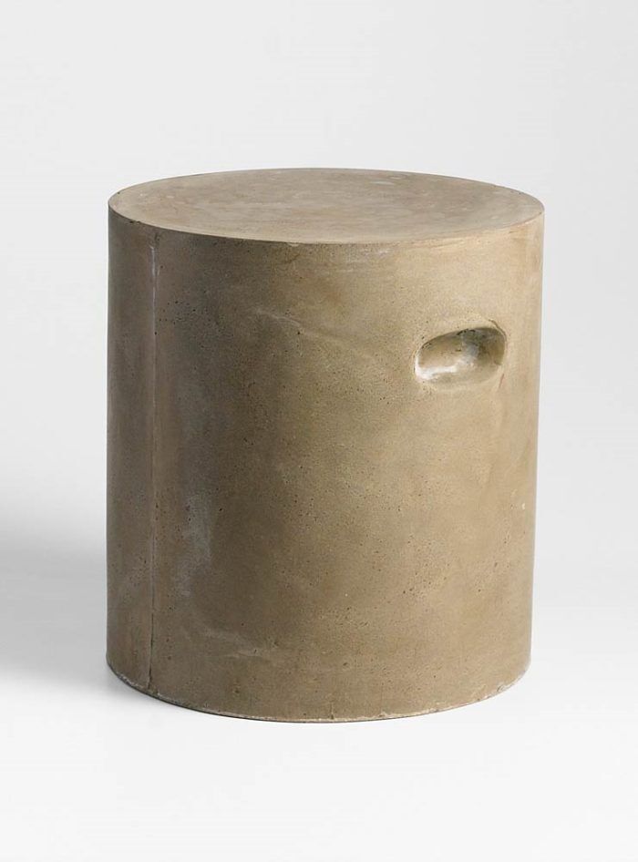 Round Stone Stool