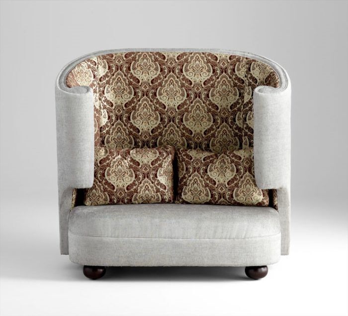 Damask Loveseat