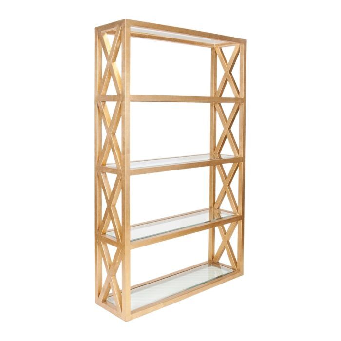 Clifton Gold Shelving