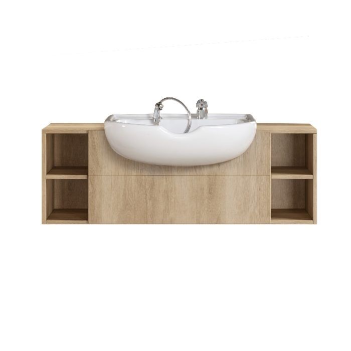 Barber Sink w/Cabinet-48"