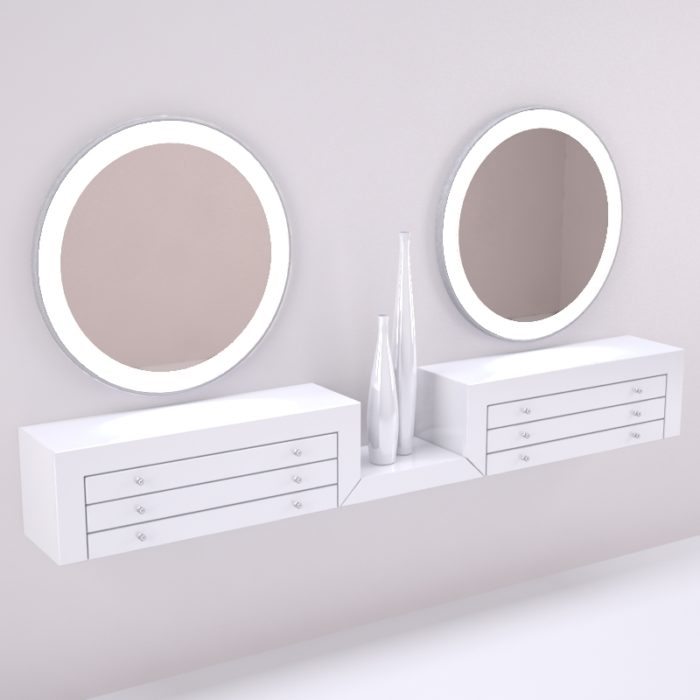Siena Make-up Station - Double