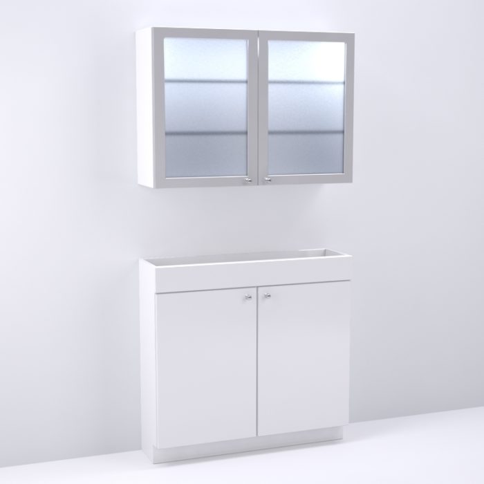 Shampoo Back Bar Cabinet