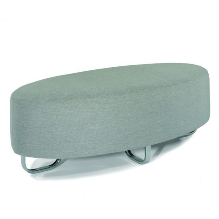 Luxury Oval Ottoman Modern