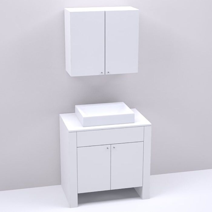 Sink Cabinet with Vessel Sink